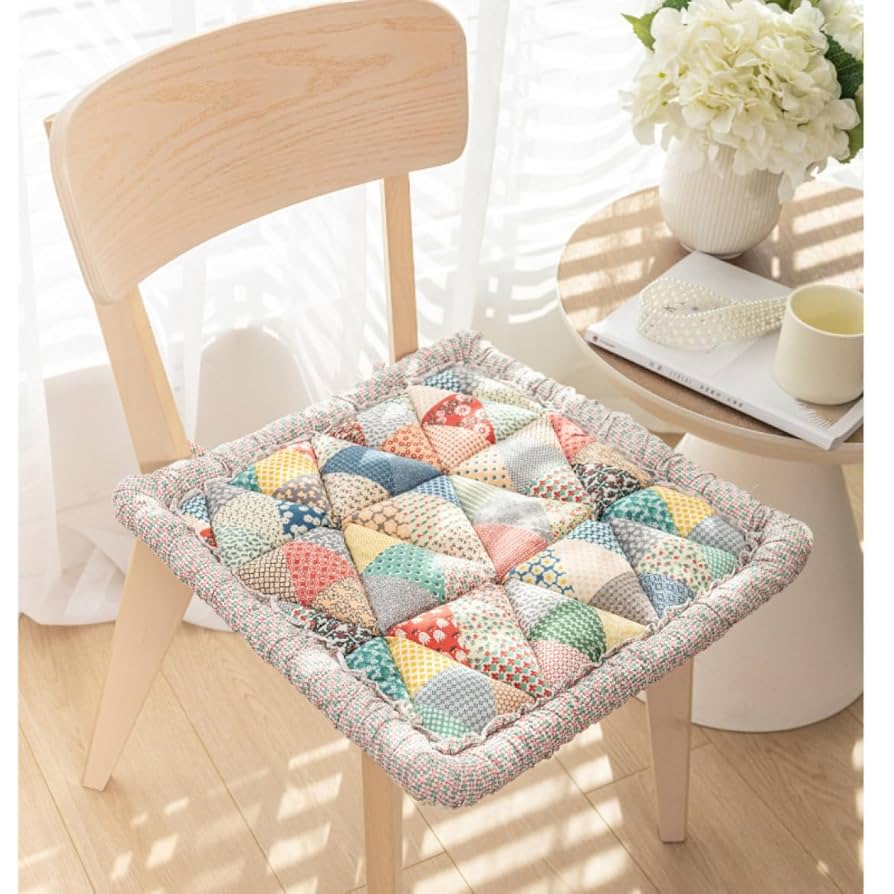 椅子用クッション／シートクッション／チェアパッド【６枚セット】 椅子用クッション ダイニング 椅子 クッション おしゃれ春夏